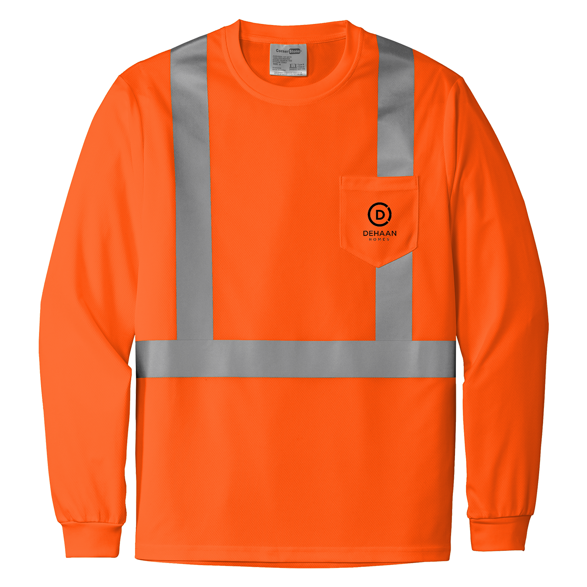 CornerStone® ANSI 107 Class 2 Mesh Long Sleeve Tee