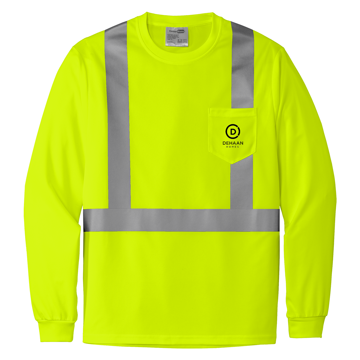 CornerStone® ANSI 107 Class 2 Mesh Long Sleeve Tee