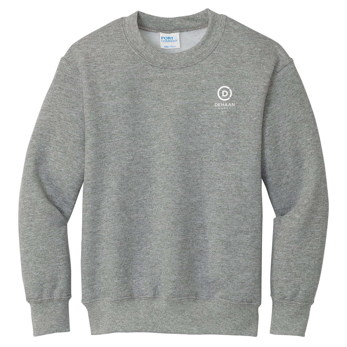 Port & Company® Youth Core Fleece Crewneck Sweatshirt