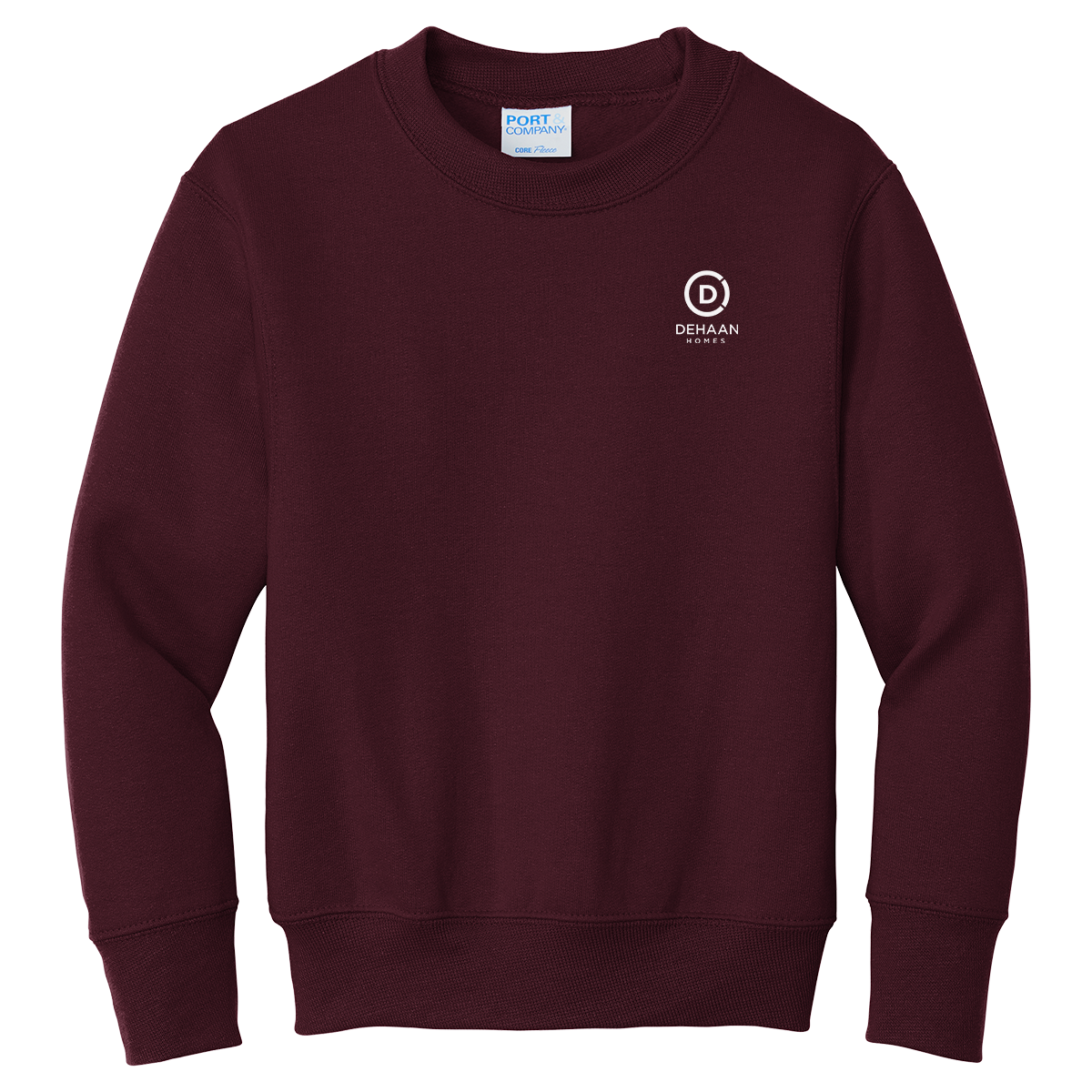 Port & Company® Youth Core Fleece Crewneck Sweatshirt