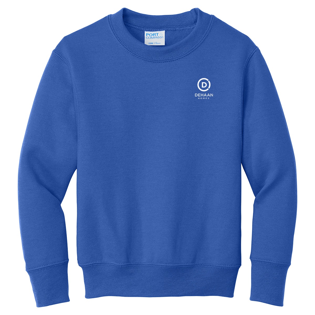 Port & Company® Youth Core Fleece Crewneck Sweatshirt