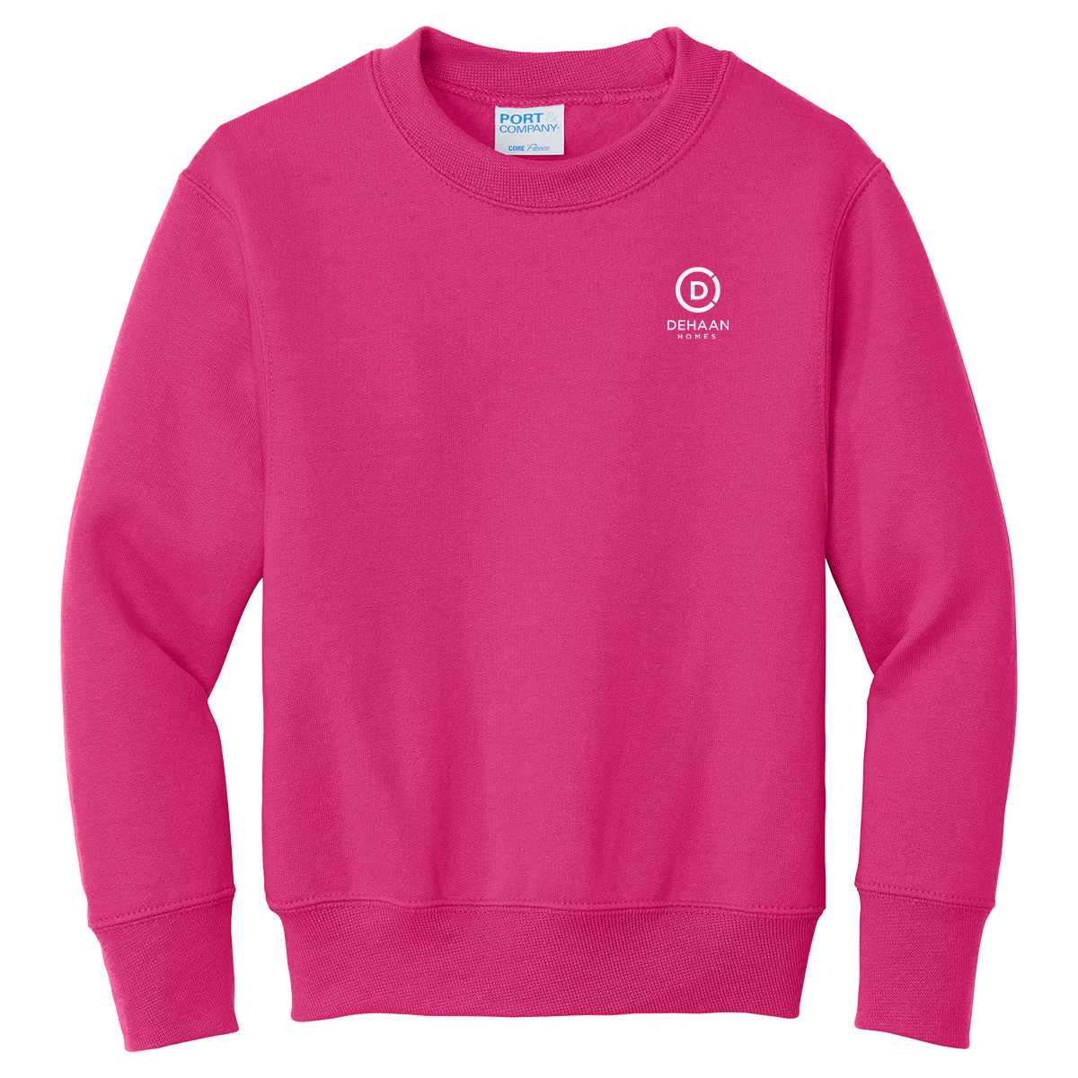 Port & Company® Youth Core Fleece Crewneck Sweatshirt
