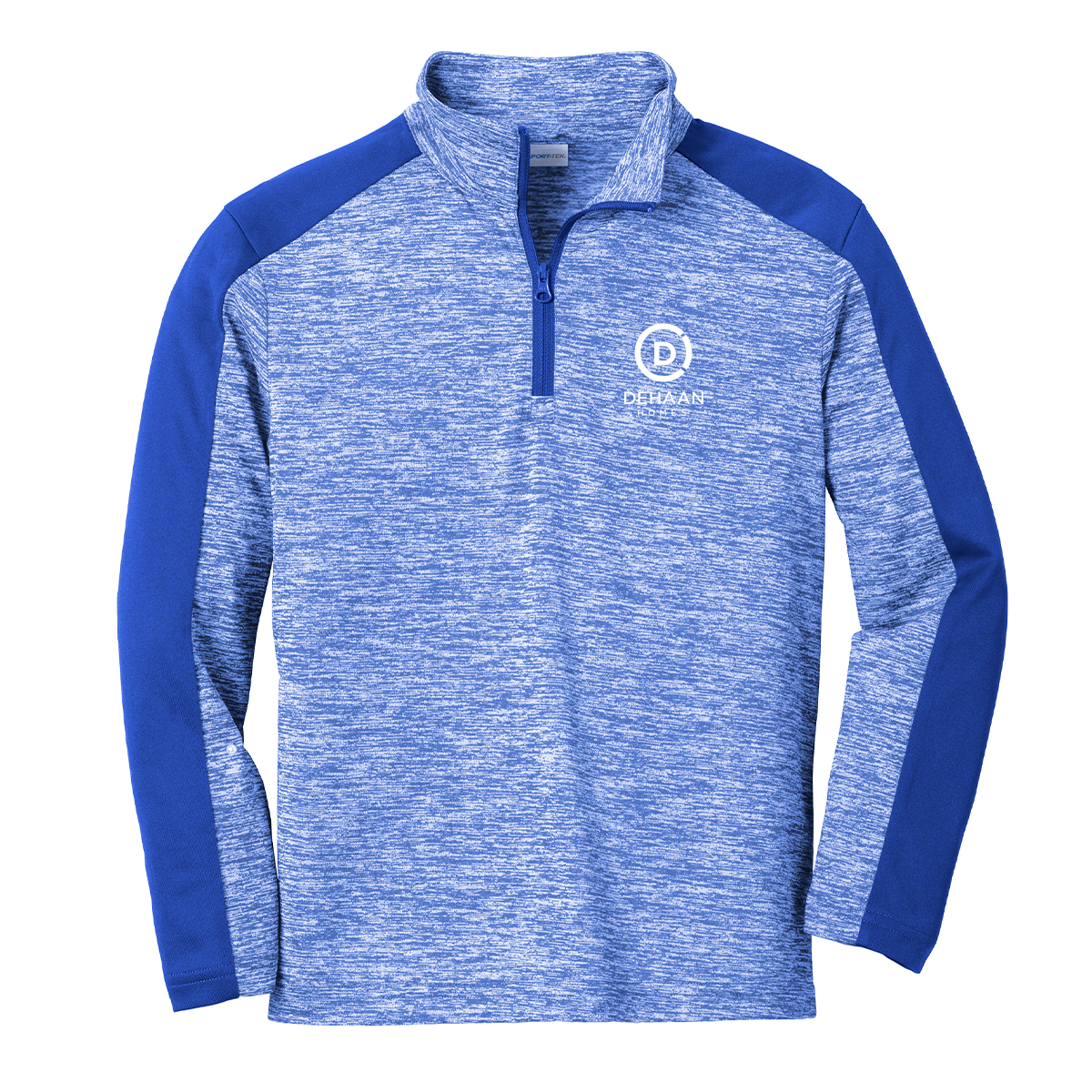Sport-Tek Youth PosiCharge Electric Heather Colorblock 1/4-Zip Pullover