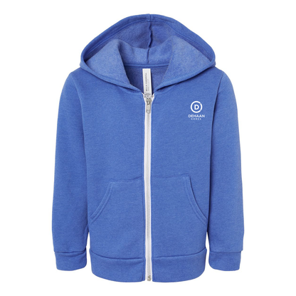 BELLA + CANVAS - Toddler Sponge Fleece Full-Zip Hoodie