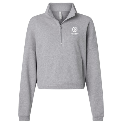 BELLA + CANVAS - Women’s Sponge Fleece Half Zip Pullover