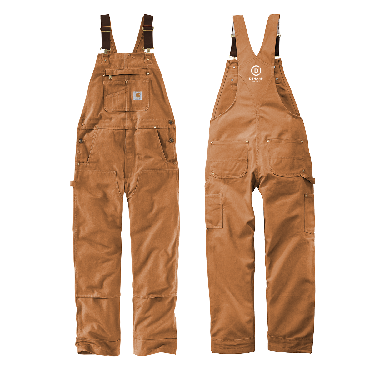 Carhartt Duck Unlined Bib Overalls