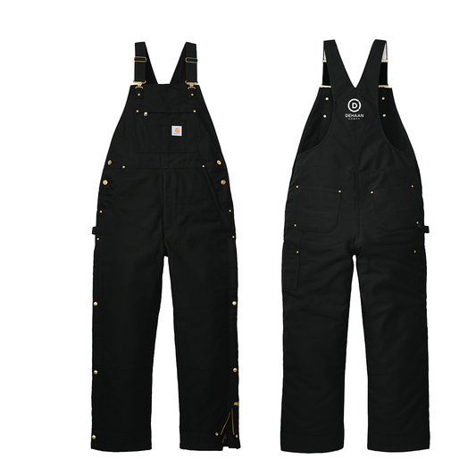 Carhartt Firm Duck Insulated Bib Overalls