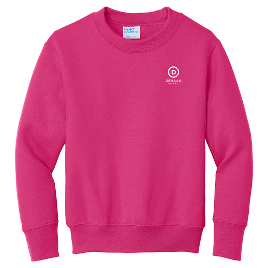 Port & Company® Youth Core Fleece Crewneck Sweatshirt