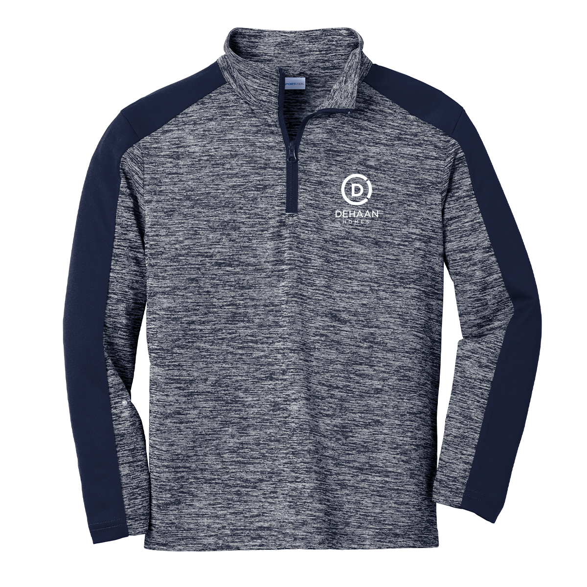 Sport-Tek Youth PosiCharge Electric Heather Colorblock 1/4-Zip Pullover